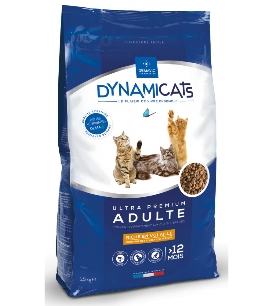 DYNAMICAT ADULT VOLAILLE 1,5 kg