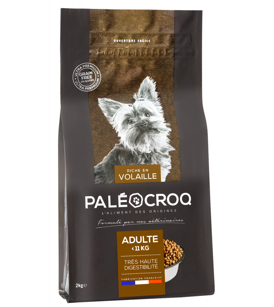 Paleocroq adulte 11kg PETITE RACE Sac de 2kg
