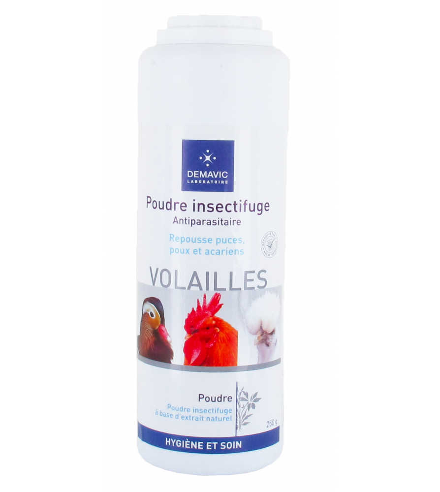 Poudre Insectifuge Antiparasitaire Volaille - 250 g