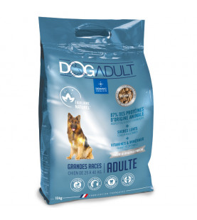 Croquette DOGADULT pour chien de 25kg à 40kg sac 10kg*