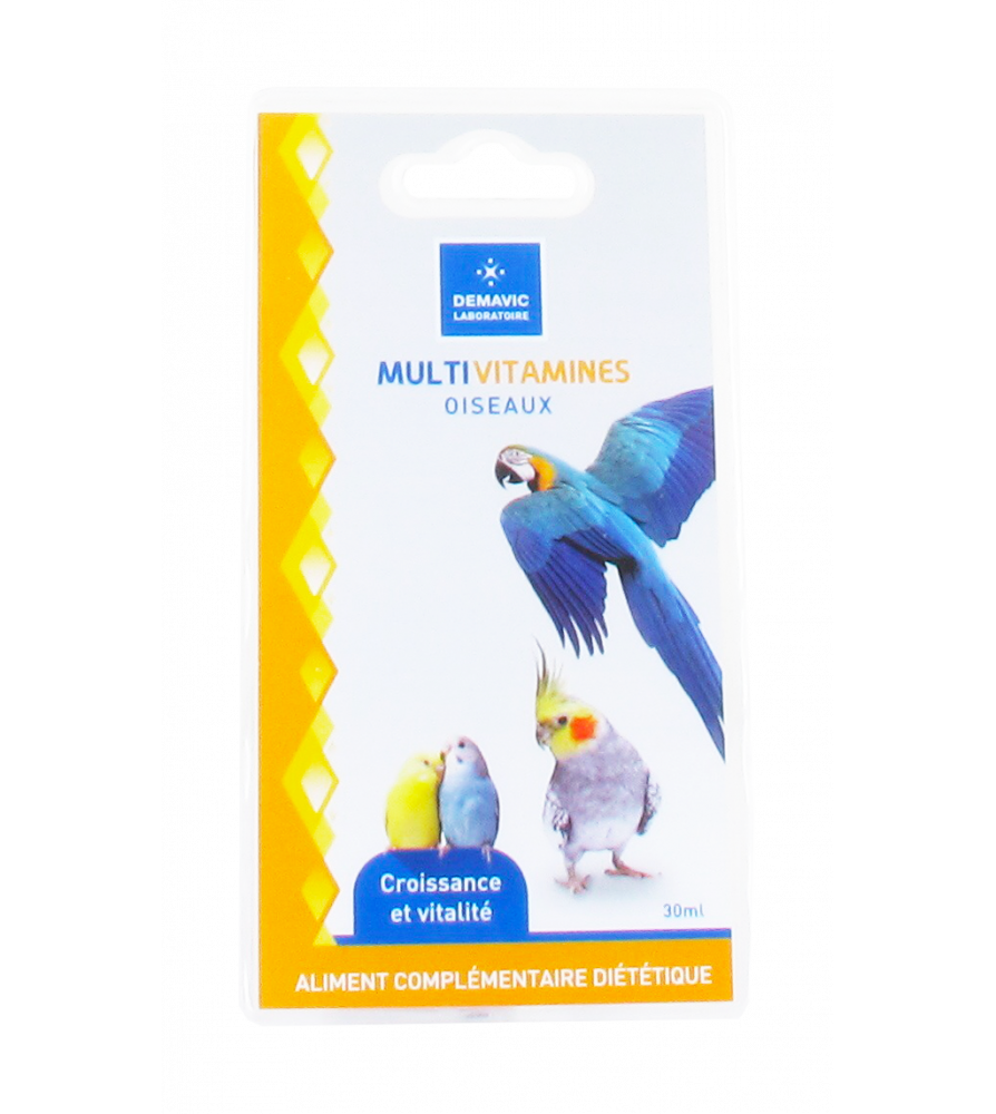 Multi-vitamines oiseaux - 30ml