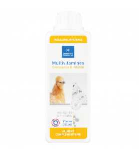 Multivitamines pour Volailles 250ml