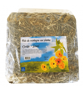 Foin aux plantes DEMAVIC - ortie et souci - 500g