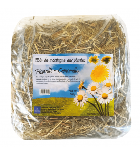 Foin aux plantes DEMAVIC - Pissenlit et Camomille - 500g