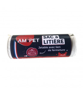Rouleau 8 Sacs à litière AMIPET*