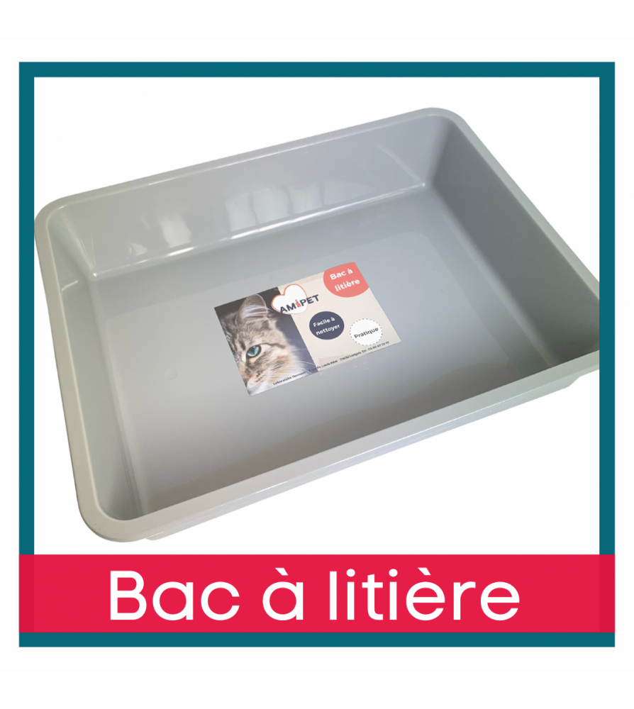 Bac à litière (petit et grand) modèle AMIPET