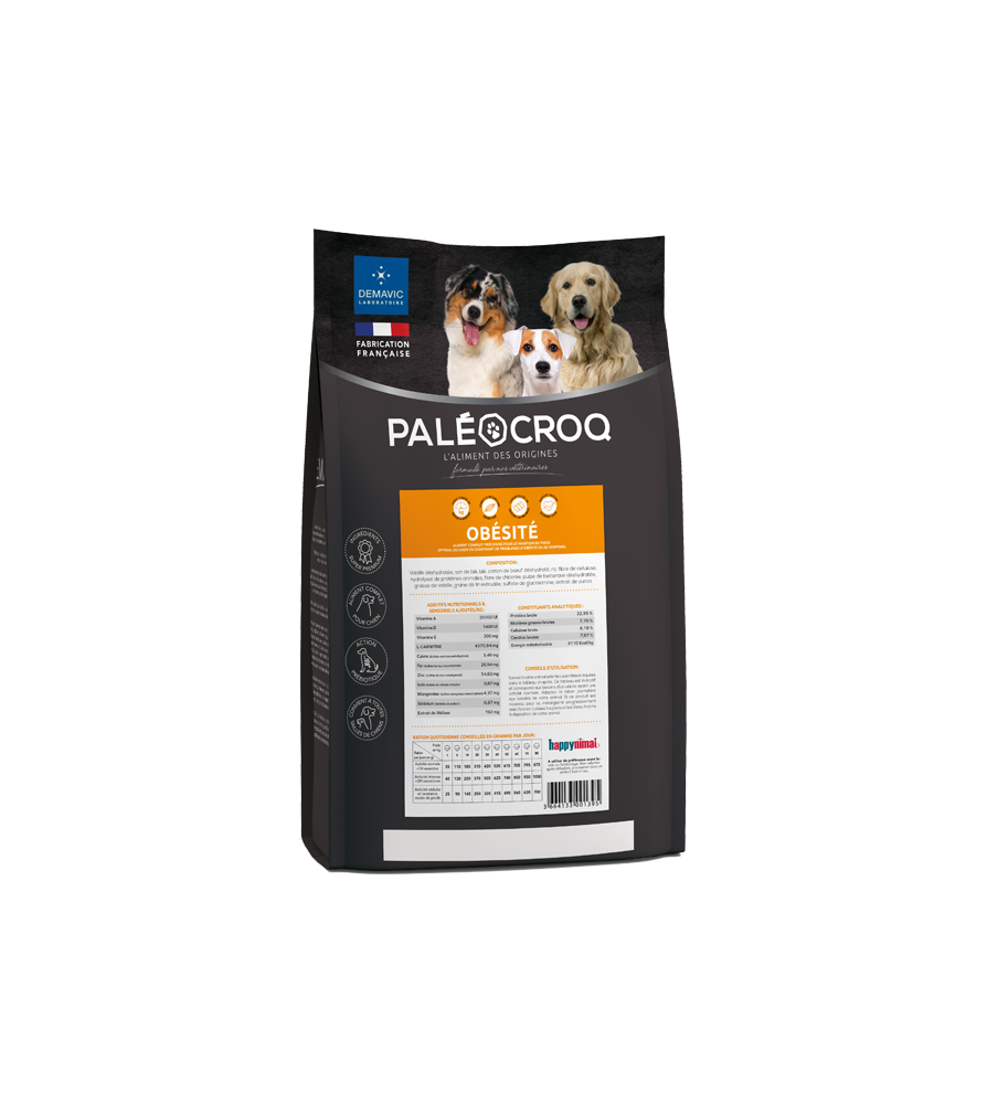 Sac 3kg PALEOCROQ Obésité