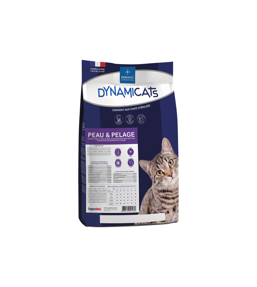 Sac 3kg Dynamicats Peau Pelage
