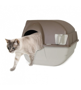 Petite Caisse autonettoyante OmegaPaw Chat moins de 6kg