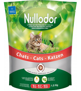 Litière Nullodor Silice - sac de 3,7L*