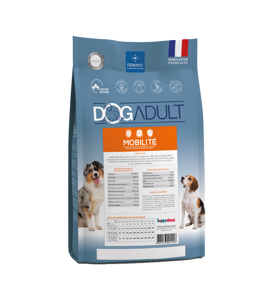 Sacs 10kg DOG ADULT Mobilité