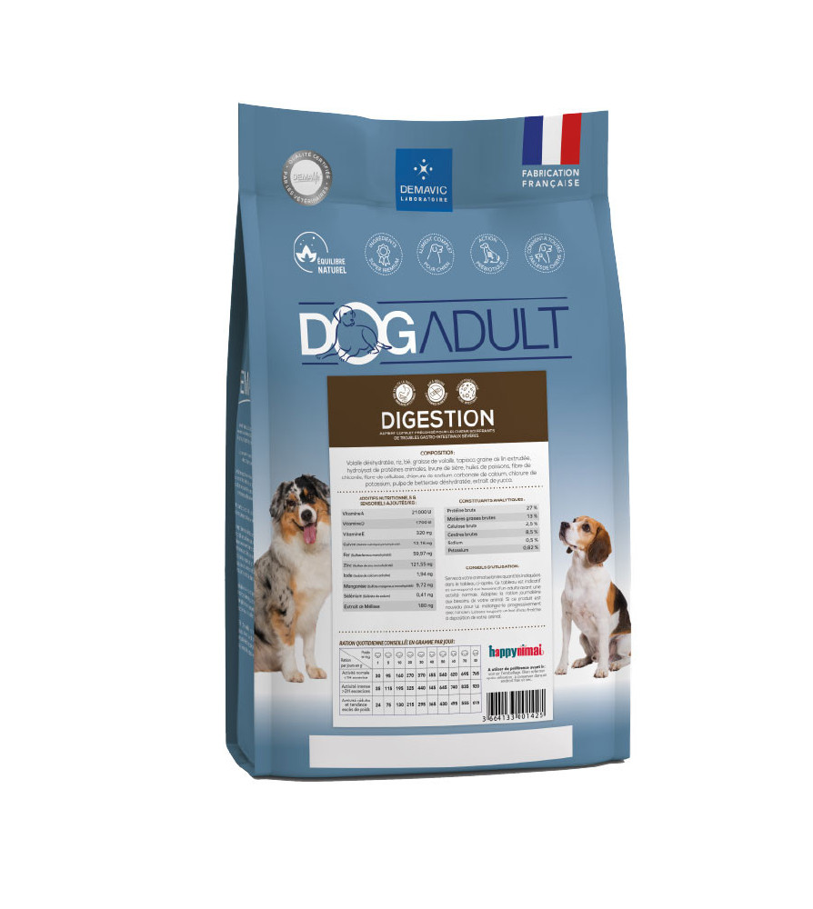 Sac 3kg DOG ADULT Digestion