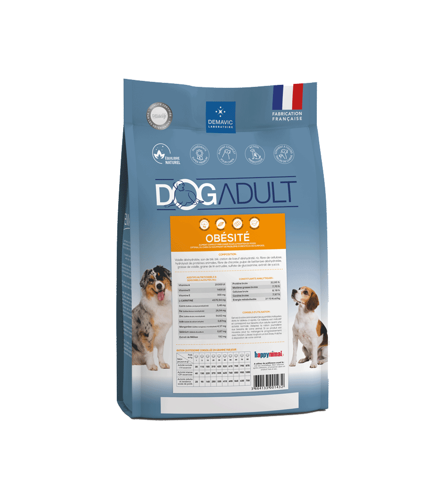 Sac 3kg DOG ADULT Obésité