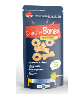 Crunchy Bones AMIPET 12 pièces poulet