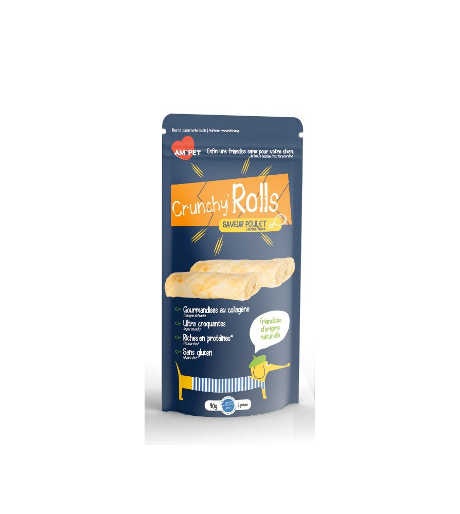 Crunchy Rolls AMIPET 2 pièces