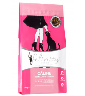 Felinity Indoor  croquettes pour femelle d'intérieur Sac de 1,5 kg