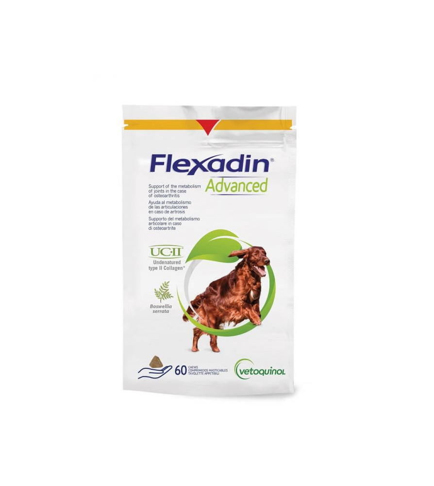 Flexadin Advanced boswellia 60 Vétoquinol pour Chien