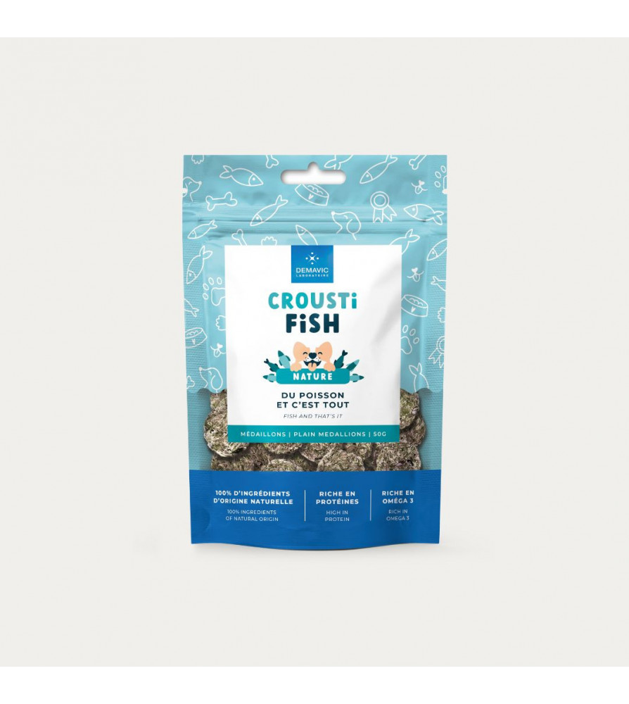 Crousti Fish poisson nature en médaillons