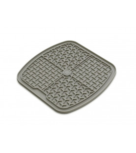 Tapis à lécher gris