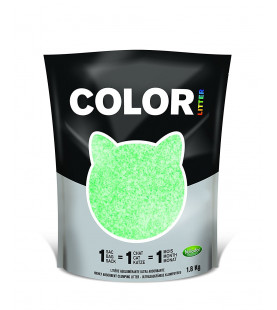 Litière Silice Nullodor Vert* - sac 1,8kg / DEMAVIC