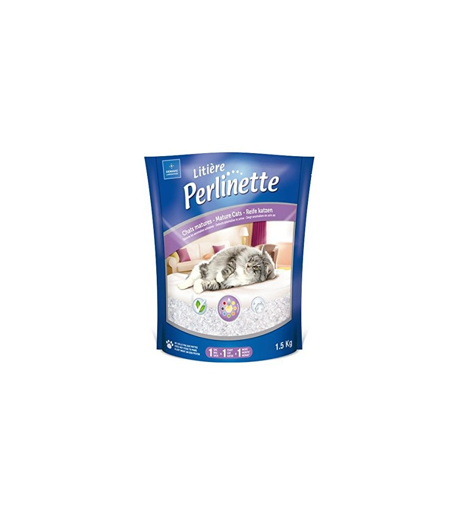 Litière Perlinette chat mature* - Sac 1,5kg