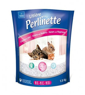 Litière Silice Perlinette pour chaton/nac* - Sac 1,5kg / DEMAVIC