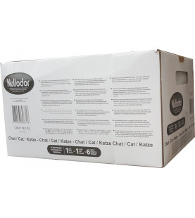 Nullodor Litière en Silice pour Chat Carton de 9kg