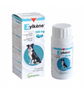 ZYLKENE 225mg (chiens de 10Kg à 30Kg) 30 gélules Vétoquinol