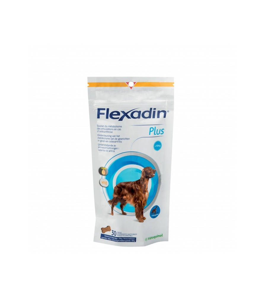 Flexadin Plus max 30 (chiens de plus de 10kg) Vétoquinol