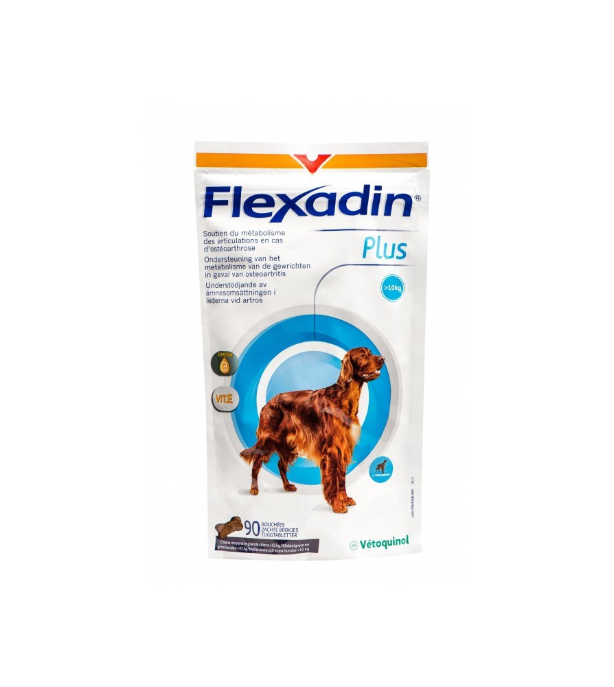 Flexadin Plus max 90 (chiens de plus de 10kg) Vétoquinol